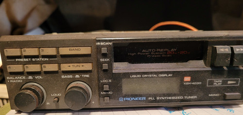 Vintage pioneer keh 4020 - keh-4020, radio