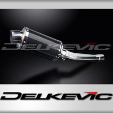 Yamaha YZF-R6 R6 2003-2005 5SL 225mm Oval Carbon Exhaust Silencer Can Kit