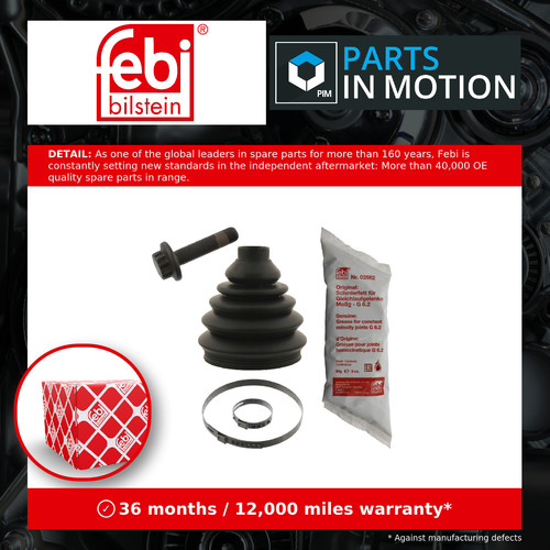 Joint boot front - joint,