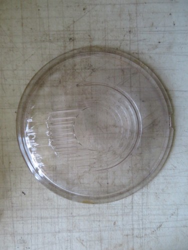 Vintage car headlight glass - headlight,