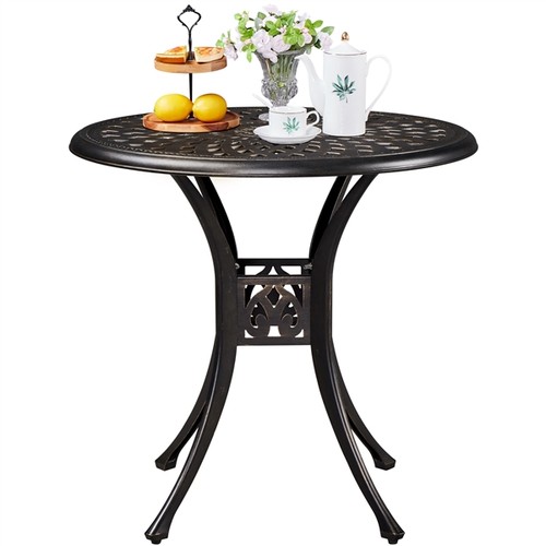 Cast aluminium bistro table - bistro,