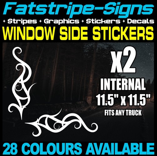 Truck window cab van - van, stickers