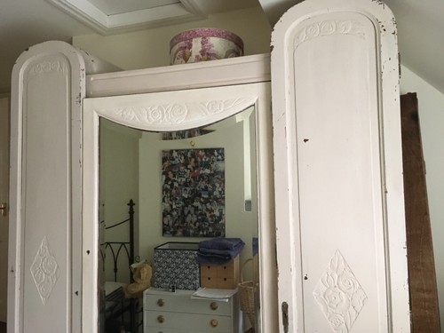 Vintage french wardrobe - vintage,