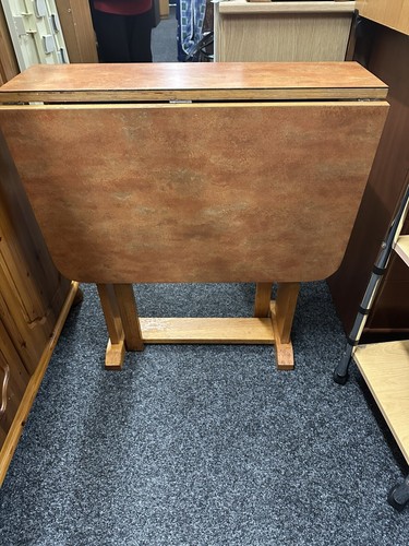 Retro drop leaf table formica - drop,