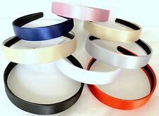 Headband Satin Solid Colours