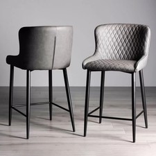 Finch Grey Faux Leather