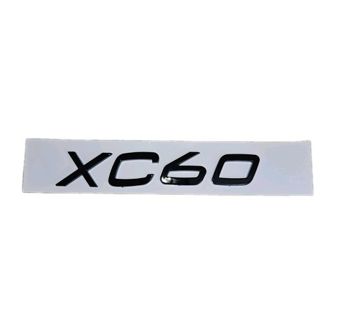 Xc60 black dechrome - dechrome, emblem