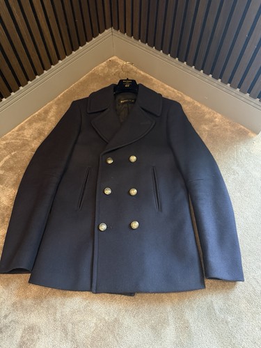 Balmain navy wool - balmain, h&m