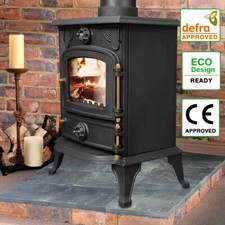 5KW Multifuel Stove Cast Iron