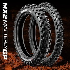 3 Tyre Set SW85cc Matterly (F) 70/100–19 (R)90/100–14 Hawkstone (R) 90/100–14