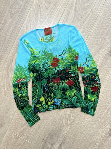 Vintage kenzo jungle mesh top - vintage,