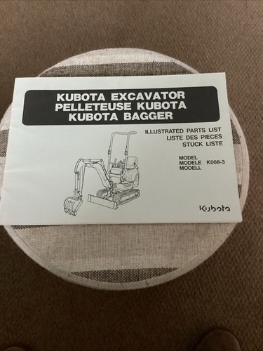 Kubota k008 micro digger - k008-3,