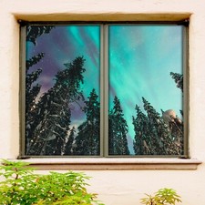 3D Forest Cloud B677 Window