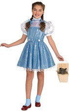 Girls Wizard Of Oz Sequin Dorothy Costume