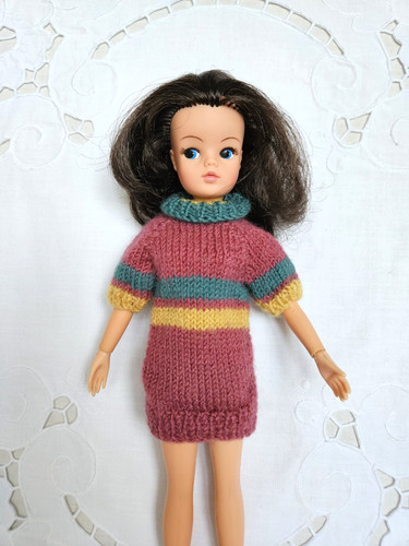 Vintage knitted dress fit - dress, to
