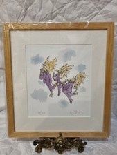 Quentin Blake – Angels Dancing (2006) – Signed & Numbered 119/300 – Framed...