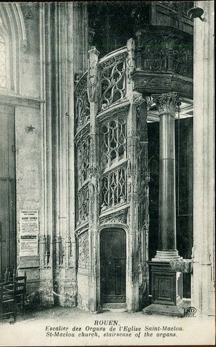 Postcard rouen saint - rouen, saint-maclou