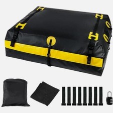  634L Waterproof Car Roof Top Rack Bag Travel Luggage Storage Cargo Bag Carrier