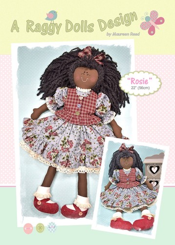 Rosie rag doll - sewing, craft