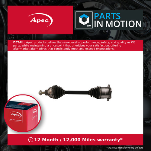 Drive shaft fits audi - fits, b8