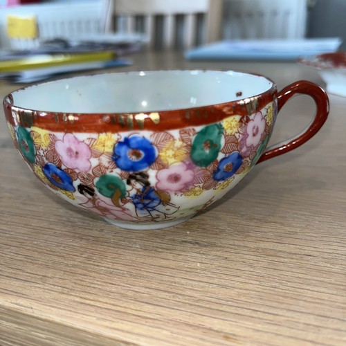 Japanese geisha ware porcelain - japanese,