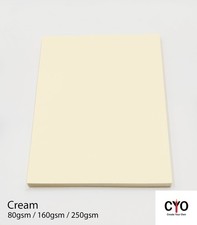 A4 Cream Ivory White Paper & Card – 80gsm / 160gsm / 250gsm – Premium Quality
