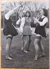 Adult girls in Gym Slip Fun & Games.  Toco Publ originals c 1970.