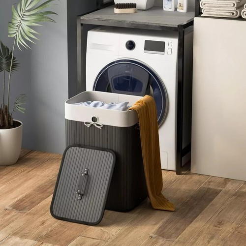 72l bamboo laundry basket - 72l,