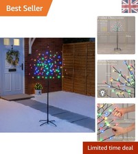 Captivating 5FT Cherry Blossom LED Tree - Includes Stand & 8 Lighting Effects