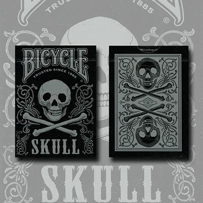 Bicycle skull metallic - bicycle,
