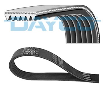 Ribbed belt dayco 6pk1450 - v-ribbed,