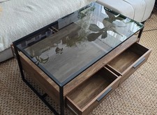 Oak Veneer Coffee Table