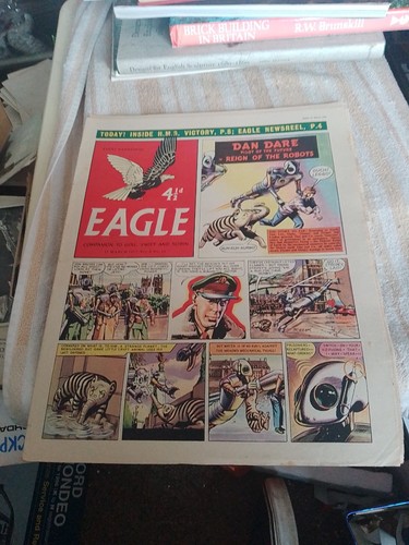 Eagle comic march 1957 vol - comic,
