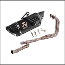 For Kawasaki Z400 Ninja 250 400 2017-2022 Full System Exhaust Header Link Pipe