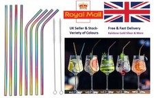 Metal Straws Reusable Mix
