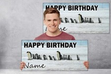 Personalised Penguin Birthday