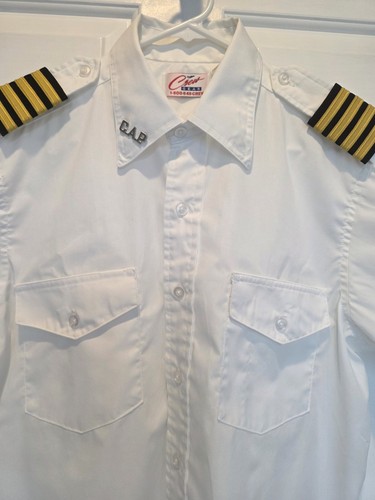 Crew gear size white - size, lg