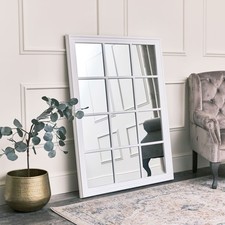 Large Matte White Window