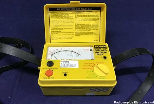 Insulation continuity tester - insulation,