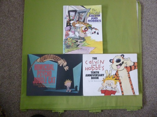 Bill watterson books - 3x,
