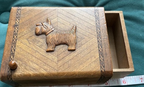 Wooden cigarette box - wooden,