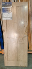 Internal Door White Oak Veneer 4 Panel Design Unfinished 1981 x 762 x 35mm