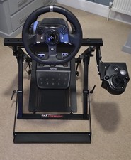 Logitech g920 steering wheel and shifter with gt omega stand excellent condition