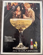 Babycham Large 40cm x 30cm A3