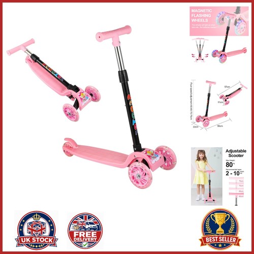 Kids wheel scooter - kids, led