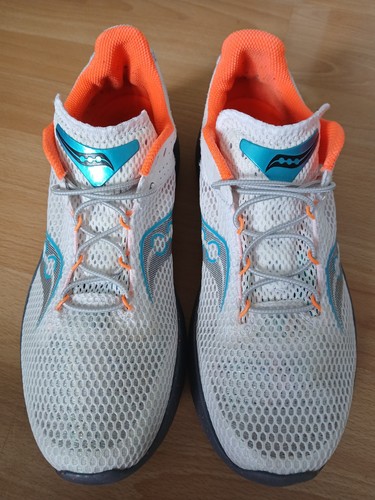 Mens saucony kinvara white - saucony, 'white