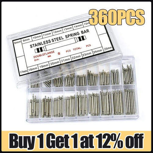360pcs watch pins spring bars - pins,