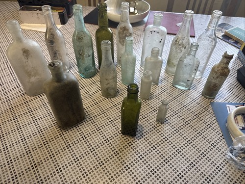 Job lot vintage glass - of,