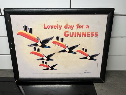 Vintage guinness framed - guinness,