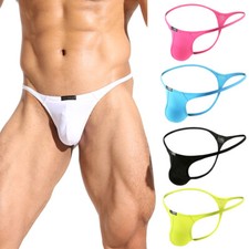 Mens G-String Thong Pouch